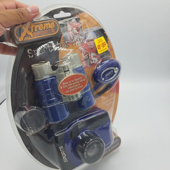 Xtreme Sports Sports Spectator Radio Binoculars Camera Sports Watch Kit 67056 - Picture 7 of 8